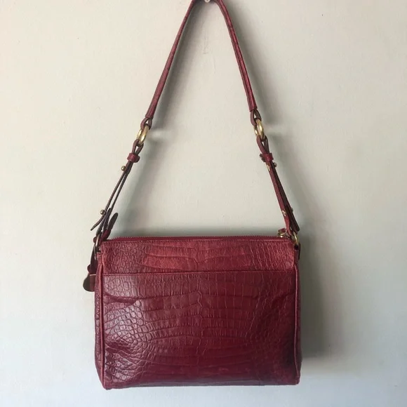 Brahmin Red Leather bag